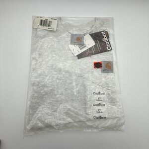 Carhartt For Kids Toddler‎ Boys Short Sleeve Pocket T-Shirt Gray Ash NWT 2T